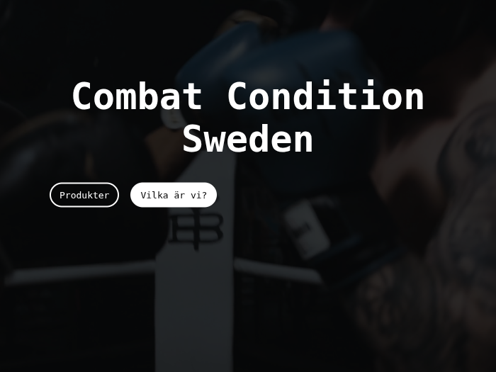Combat Condition Sweden